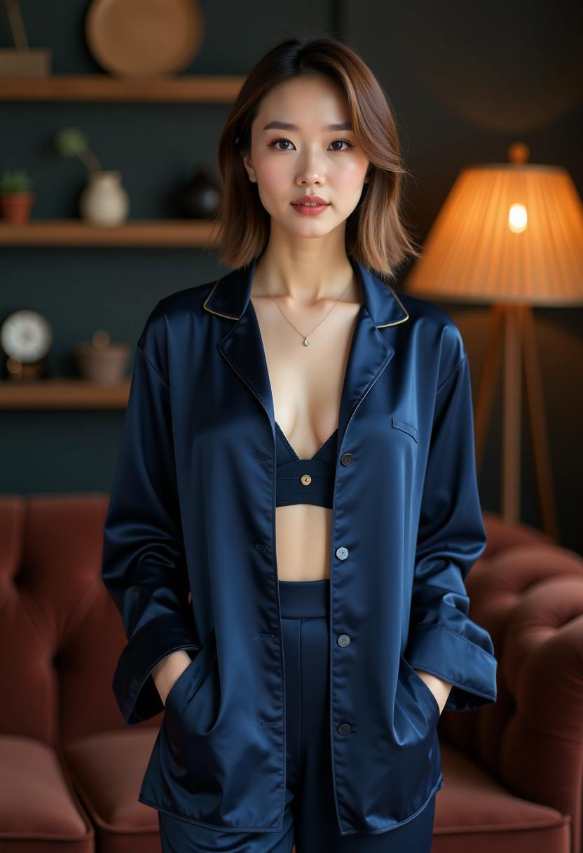 窗外的街灯